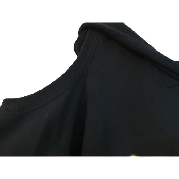 Faith Connexion Open Shoulder Spider Man Hoodie Dress Sweatshirt Size Small New - Picture 12 of 13